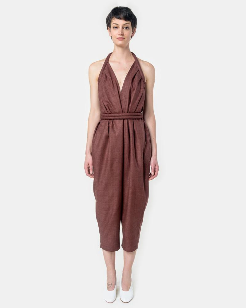 Infinite Rope Jumpsuit in Bark by Electric Feathers at Mohawk General Store