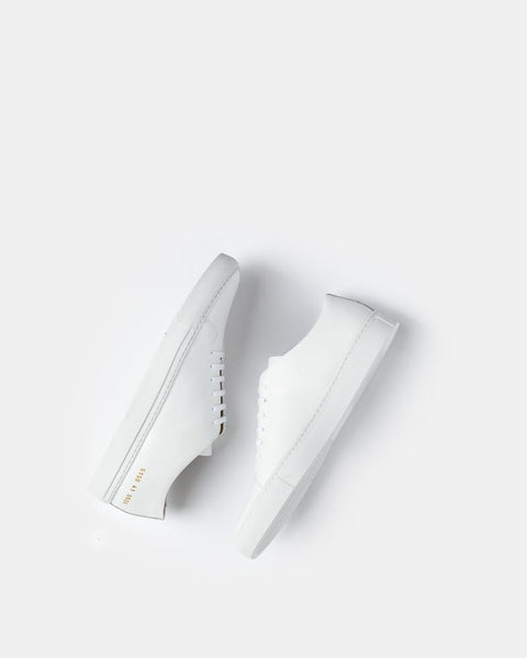 New Court Low in White by Common Projects at Mohawk General Store