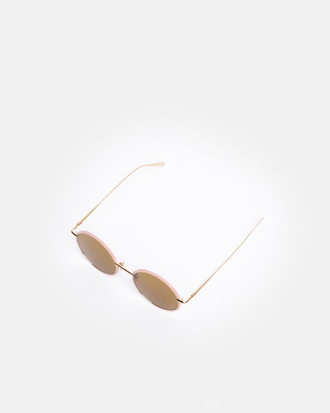 Scientist Sunglasses in Gold Pink/Beige by Acne Studios Woman at Mohawk General Store