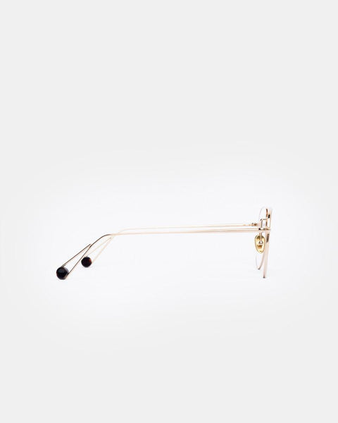 Pantheon Eyeglasses in Champagne by Ahlem at Mohawk General Store