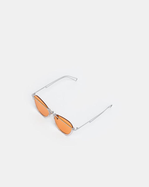 Clear Frame Sunglasses in Yellow by REJINA PYO at Mohawk General Store
