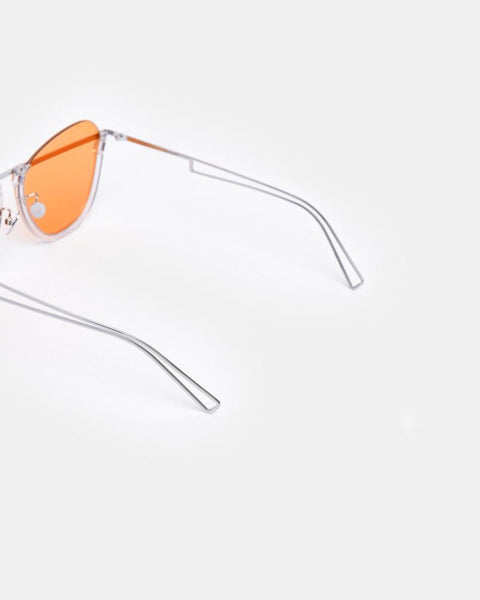 Clear Frame Sunglasses in Yellow by REJINA PYO at Mohawk General Store