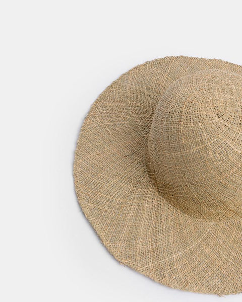 Panama Hat in Seagrass by Clyde at Mohawk General Store