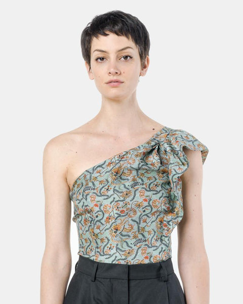Rowina Top in Almond by Isabel Marant at Mohawk General Store