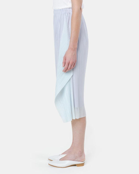 JG705 Fin Skirt in Silver by Issey Miyake Pleats Please at Mohawk General Store