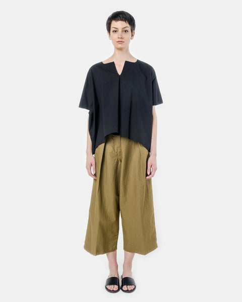 Caftan Top in Black by SMOCK Woman at Mohawk General Store