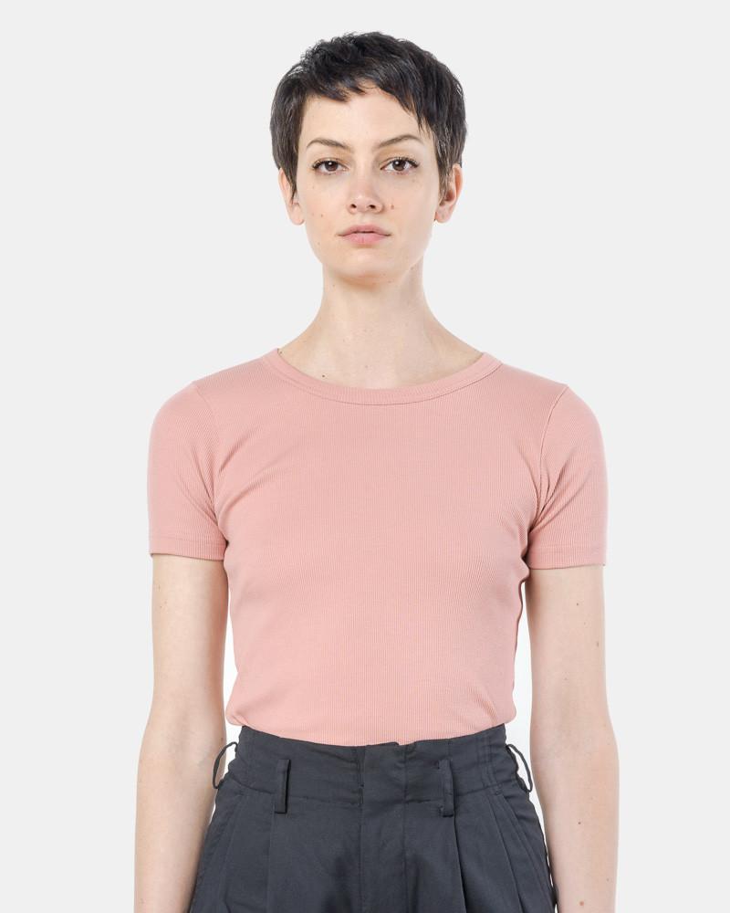 Short Sleeve Tereco Pima Tee in Pink by SMOCK Woman at Mohawk General Store