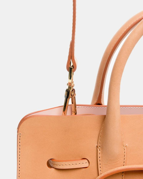 Sun Bag in Cammello/Rosa by Mansur Gavriel at Mohawk General Store