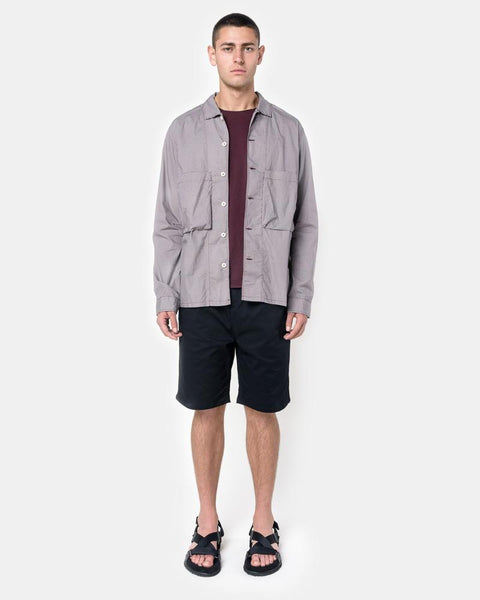 Geometric Print Tourist Shirt in Wine by Nonnative at Mohawk General Store