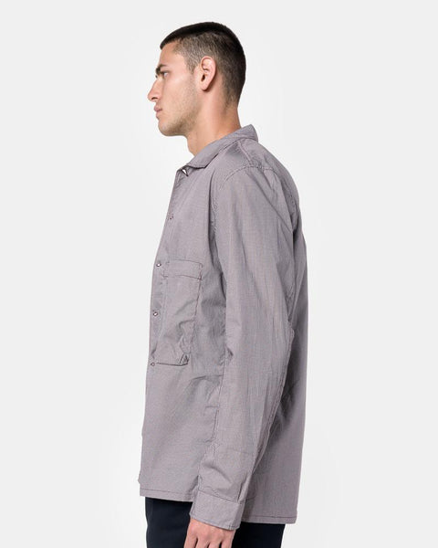 Geometric Print Tourist Shirt in Wine by Nonnative at Mohawk General Store