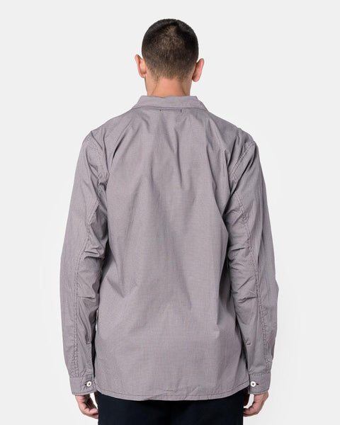 Geometric Print Tourist Shirt in Wine by Nonnative at Mohawk General Store