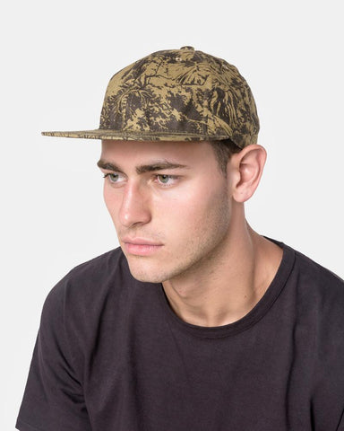 Fauna Print Cap in Tobacco by SMOCK Man at Mohawk General Store