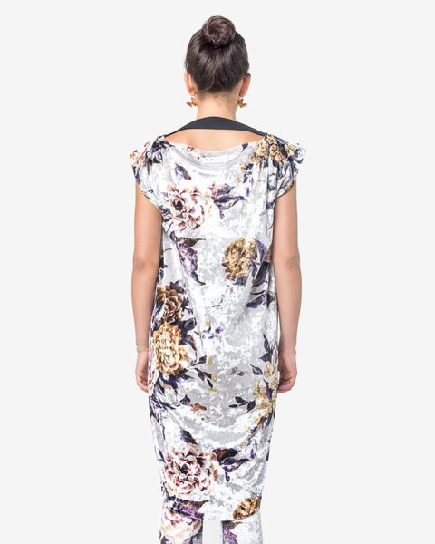 Sleeveless Dress in Floral Print by MM6 Maison Margiela at Mohawk General Store