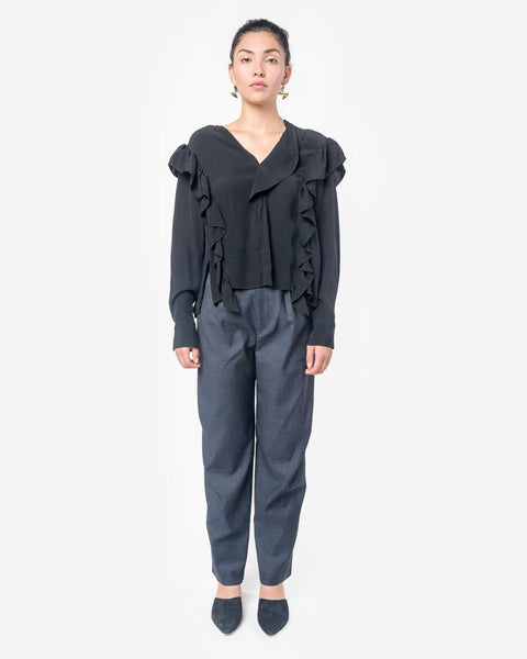 Welby Top in Black by Isabel Marant Étoile at Mohawk General Store