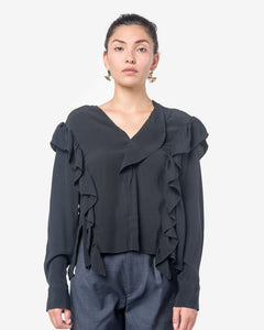 Welby Top in Black by Isabel Marant Étoile at Mohawk General Store