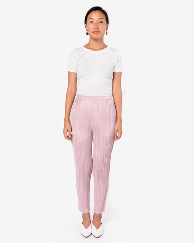 JF431 Pant in Pink by Issey Miyake Pleats Please at Mohawk General Store