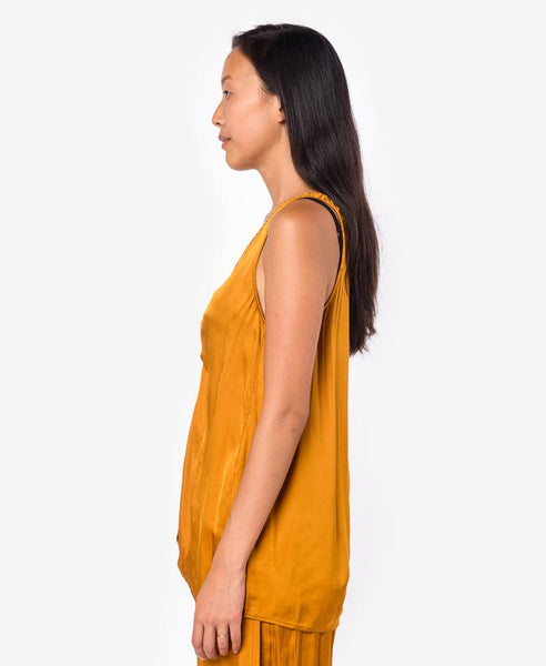 Cinched Tank in Goldenrod by Raquel Allegra at Mohawk General Store