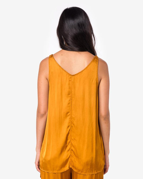 Cinched Tank in Goldenrod by Raquel Allegra at Mohawk General Store