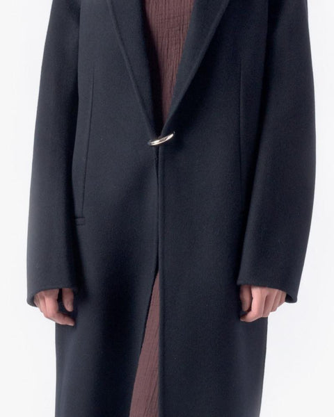 Foin Double Coat in Navy by Acne Studios Woman at Mohawk General Store - 2
