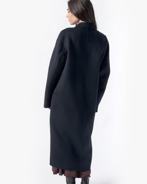 Foin Double Coat in Navy by Acne Studios Woman at Mohawk General Store - 4