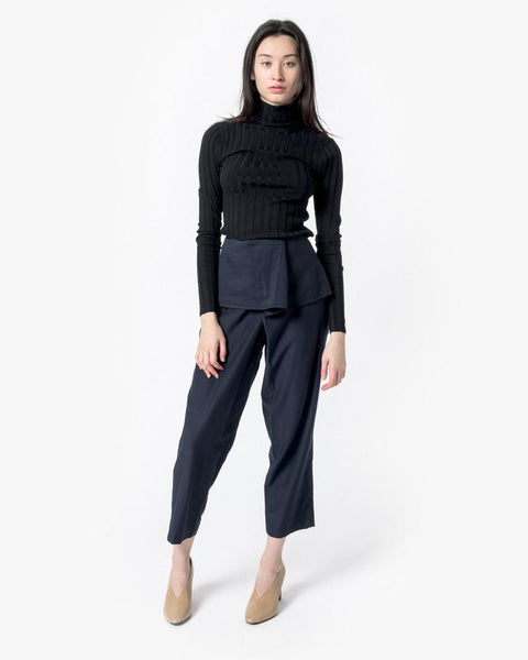 Warf Pant in Midnight Cupro by Caron Callahan at Mohawk General Store - 2
