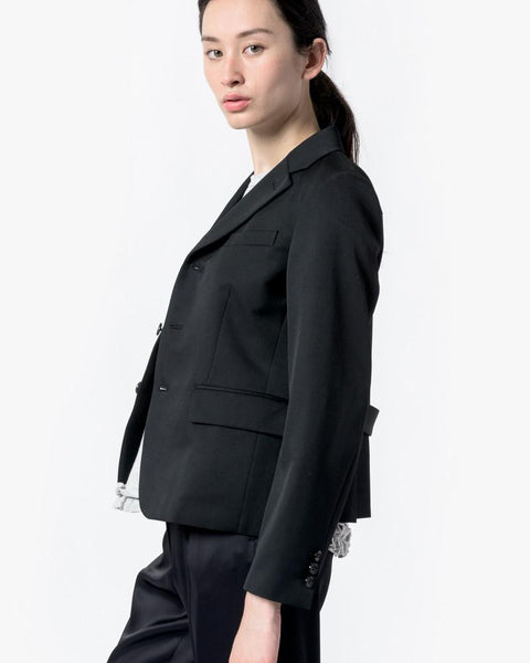 Blazer Jacket in Black by Comme des Garçons Comme des Garçons at Mohawk General Store - 3