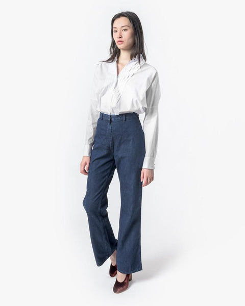 High-Waisted Denim Trouser by SMOCK Woman at Mohawk General Store - 2