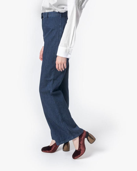 High-Waisted Denim Trouser by SMOCK Woman at Mohawk General Store - 3