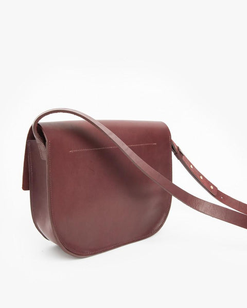 Logan Saddle Bag in Oxblood by Crescioni at Mohawk General Store - 5