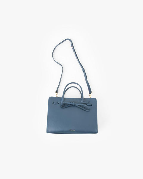Mini Calf Sun Bag in Blue by Mansur Gavriel at Mohawk General Store - 5