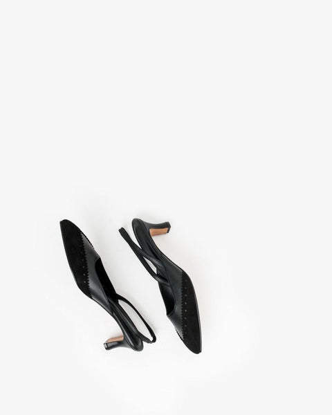 Dusty in Black Napa Suede by Rachel Comey at Mohawk General Store - 5