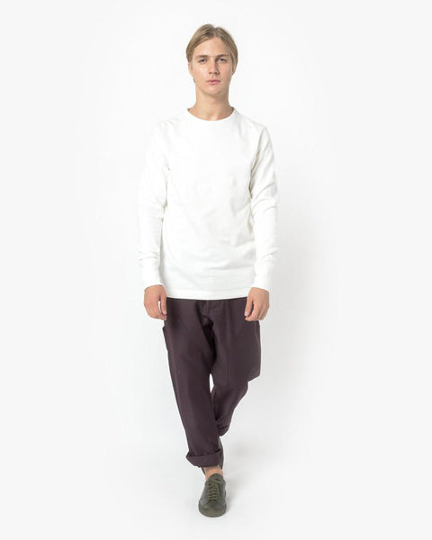 Mens Sweatshirt in Chalk by Lemaire Man at Mohawk General Store - 2