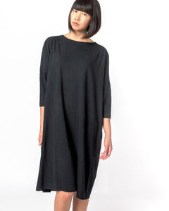 Tunic Dress in Black by SMOCK Woman at Mohawk General Store