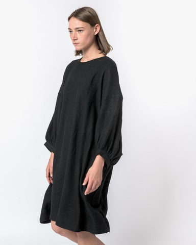 Nonchalant Wool Dress in Black by Henrik Vibskov at Mohawk General Store - 1