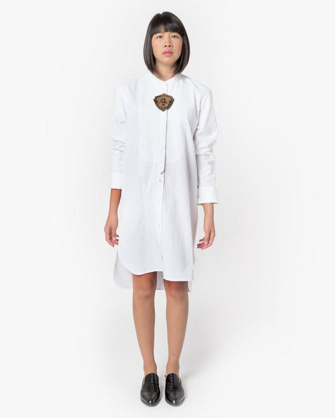 Dolbert Embellished Dress in White by Dries Van Noten Woman at Mohawk General Store - 1