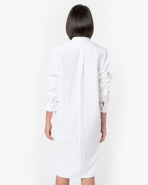 Dolbert Embellished Dress in White by Dries Van Noten Woman at Mohawk General Store - 4