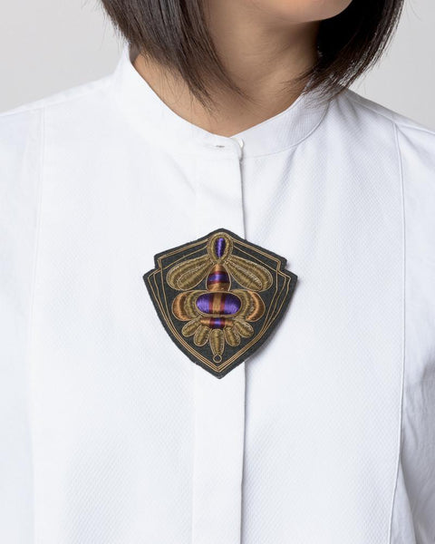 Dolbert Embellished Dress in White by Dries Van Noten Woman at Mohawk General Store - 5