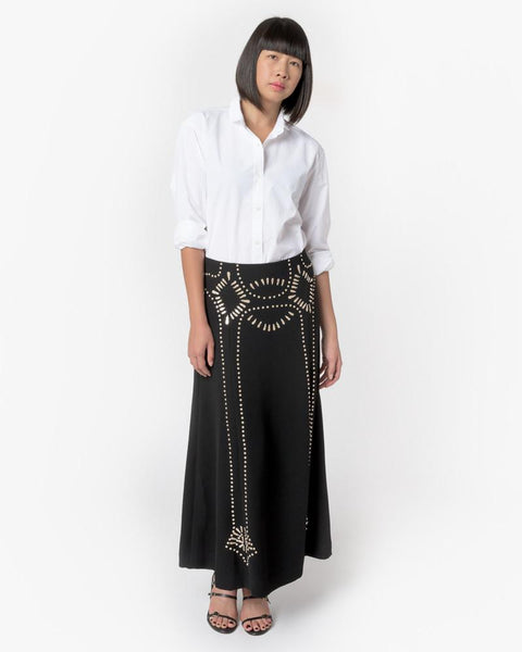 Cuddley Shirt in White by Dries Van Noten Woman at Mohawk General Store - 2