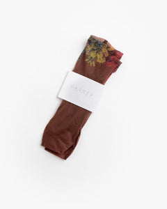 Mesh Socks in Mocha Bouquet by Darner at Mohawk General Store