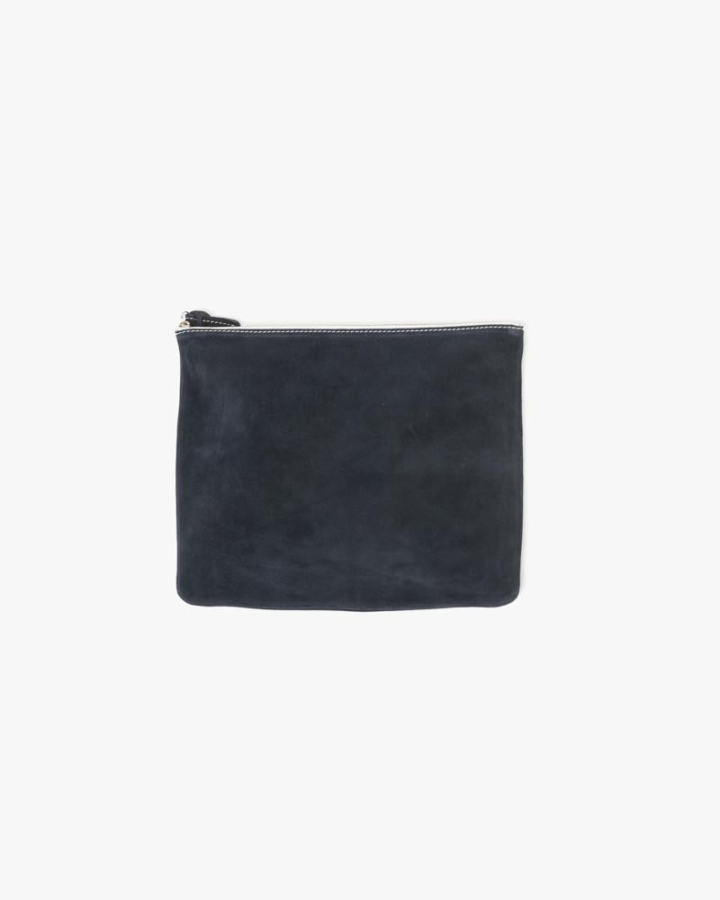 Large Suede Pocket in Navy by Hender Scheme at Mohawk General Store - 1
