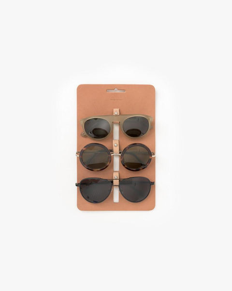 Glass Wall Holder 3P in Natural by Hender Scheme at Mohawk General Store - 1