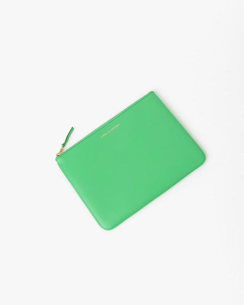 Pouch in Green by Comme des Garçons at Mohawk General Store - 1