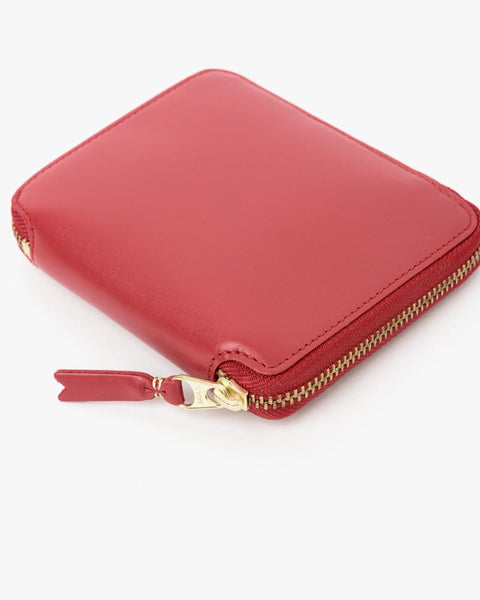 Zip Wallet in Deep Red by Comme des Garçons at Mohawk General Store - 2
