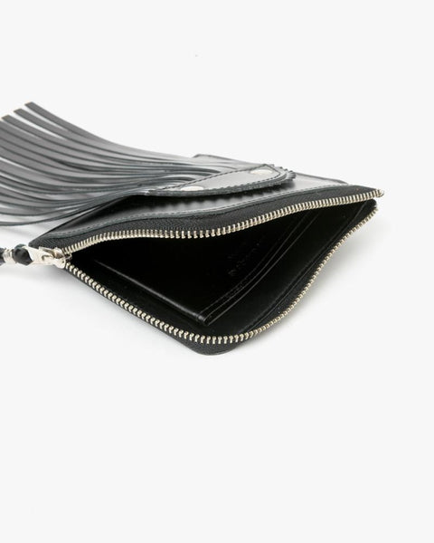 Fringe Wallet in Black by Comme des Garçons at Mohawk General Store - 3