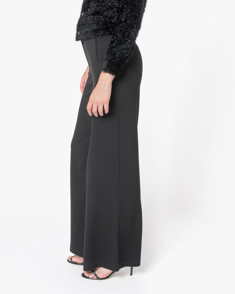 Sini Wide Leg Trouser in Black by Rodebjer at Mohawk General Store