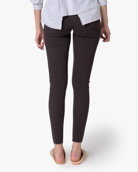 Cashmere Rib Leggings in Dark Charcoal by Lauren Manoogian at Mohawk General Store
