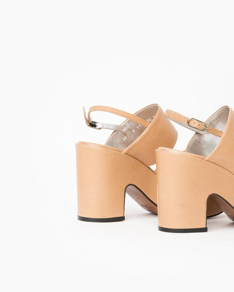 Emple Clog in Tan by Robert Clergerie at Mohawk General Store