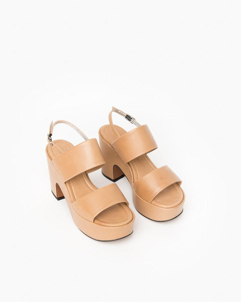 Emple Clog in Tan by Robert Clergerie at Mohawk General Store