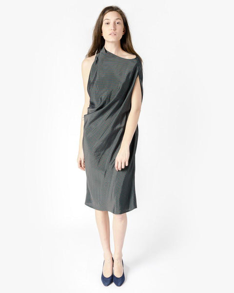 Grey/Red Stripe Dress by MM6 Maison Margiela at Mohawk General Store
