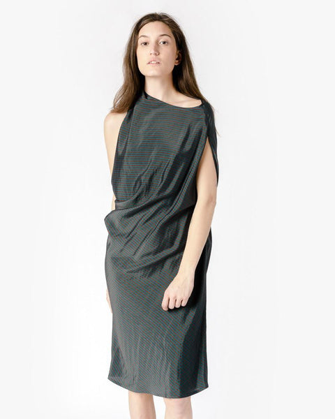 Grey/Red Stripe Dress by MM6 Maison Margiela at Mohawk General Store